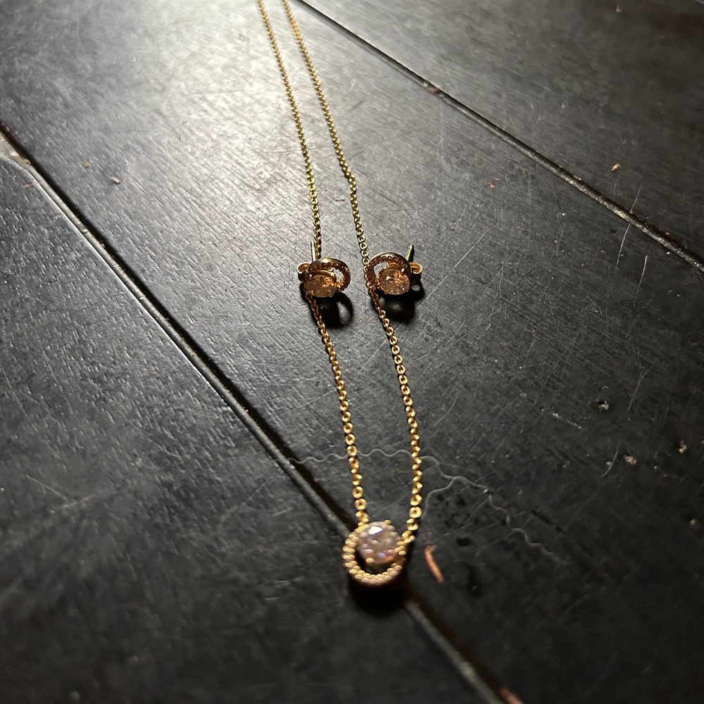 Pandora Gold Necklace Collection Minimalist Design